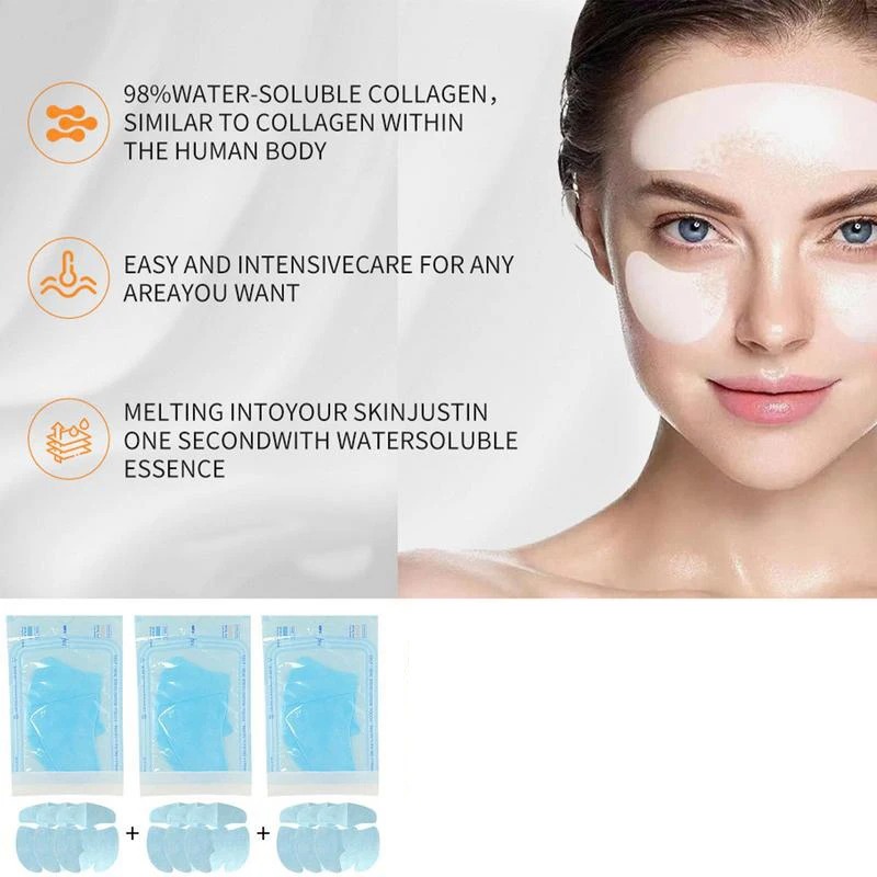 3 個可溶性コラーゲンフェイスマスク加水分解フィルムアンチエ - Sheet Mask Collagen のレビューと価格