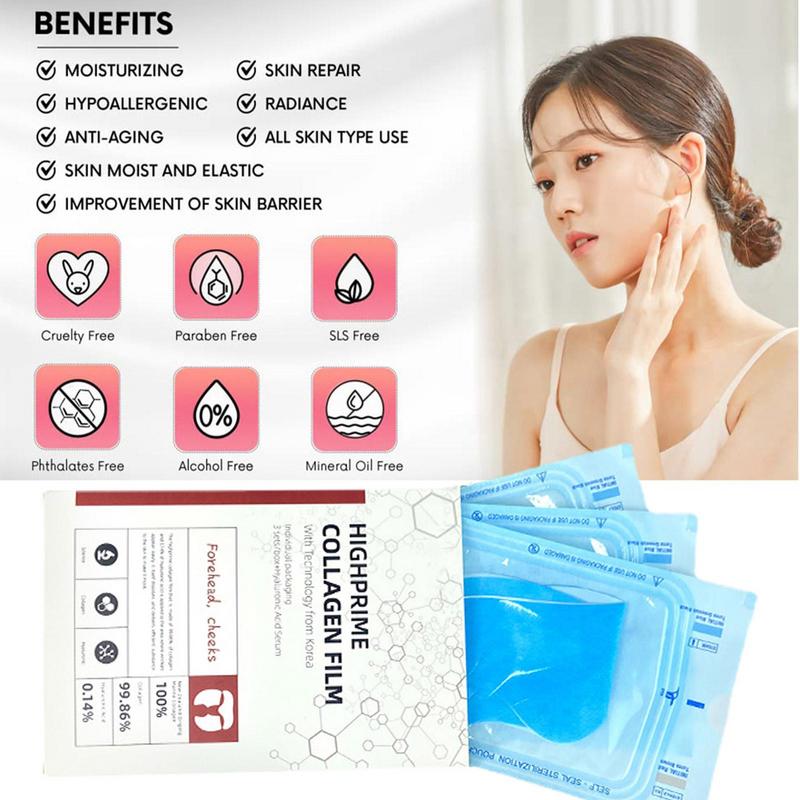 3 個可溶性コラーゲンフェイスマスク加水分解フィルムアンチエ - Sheet Mask Collagen のレビューと価格