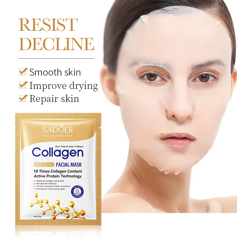 5/10/20/30 個韓国コラーゲンフェイスマスク引き締め - Sheet Mask Collagen のレビューと価格