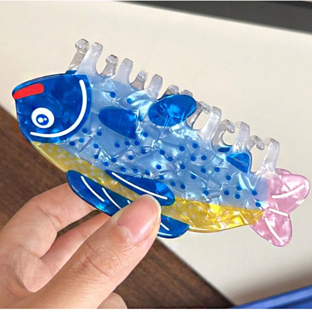 ヘアピン 海の動物 ヘアクリップ 金魚 PVC 海洋生物 魚 - Korean Girls Lifestyle のレビューと価格