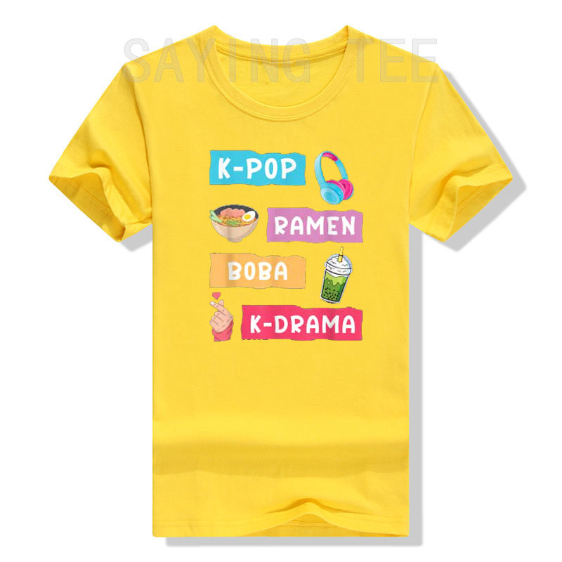 韓国のファン向けのK-popスタイルのTシャツ,ドラクマとk - Lifestyle Korean Drama のレビューと価格